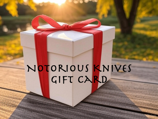 Notorious Knives Gift Card